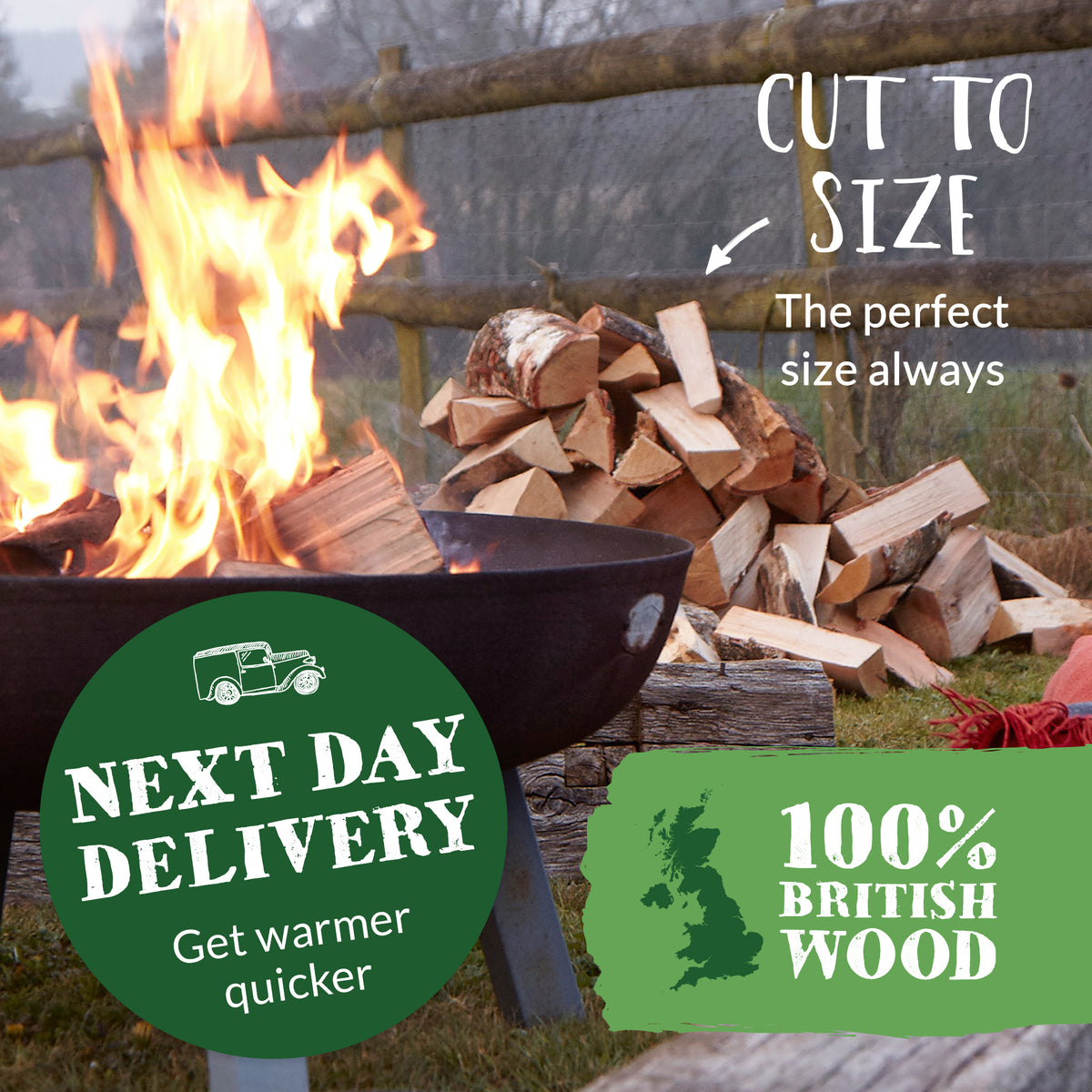 Firepit Logs – Logpile